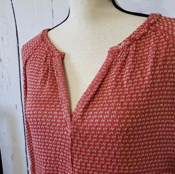 Free People Oversized Knit Split Back Top - Picture 2 of 5
